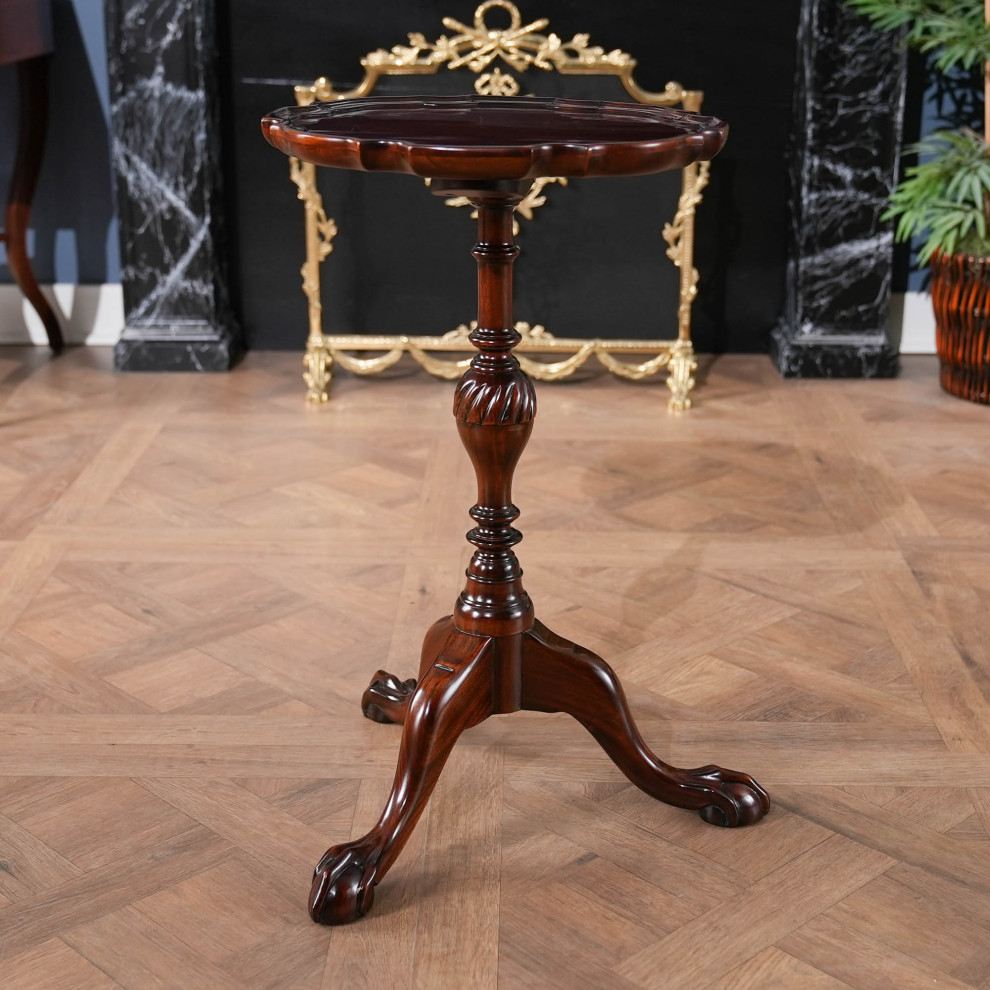 NSI096 Pie Crust Table   Traditional   Side Tables And End Tables   by Niagara Furniture  Houzz