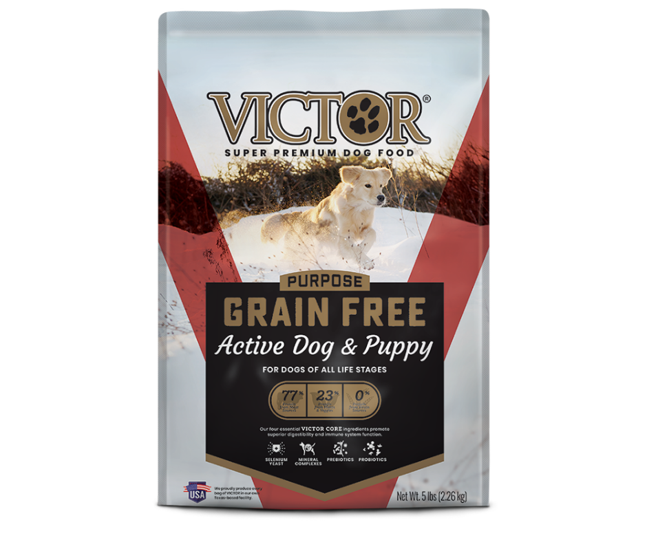 Victor - Grain Free Active Dog and Puppy Recipe Dry Dog Food