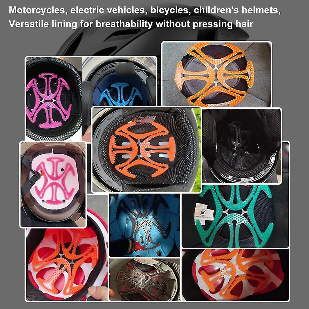 Bicycle Helmet Pad Motorcycle Helmet Inner Padding For Bicycle Motorcycle Helmets Black