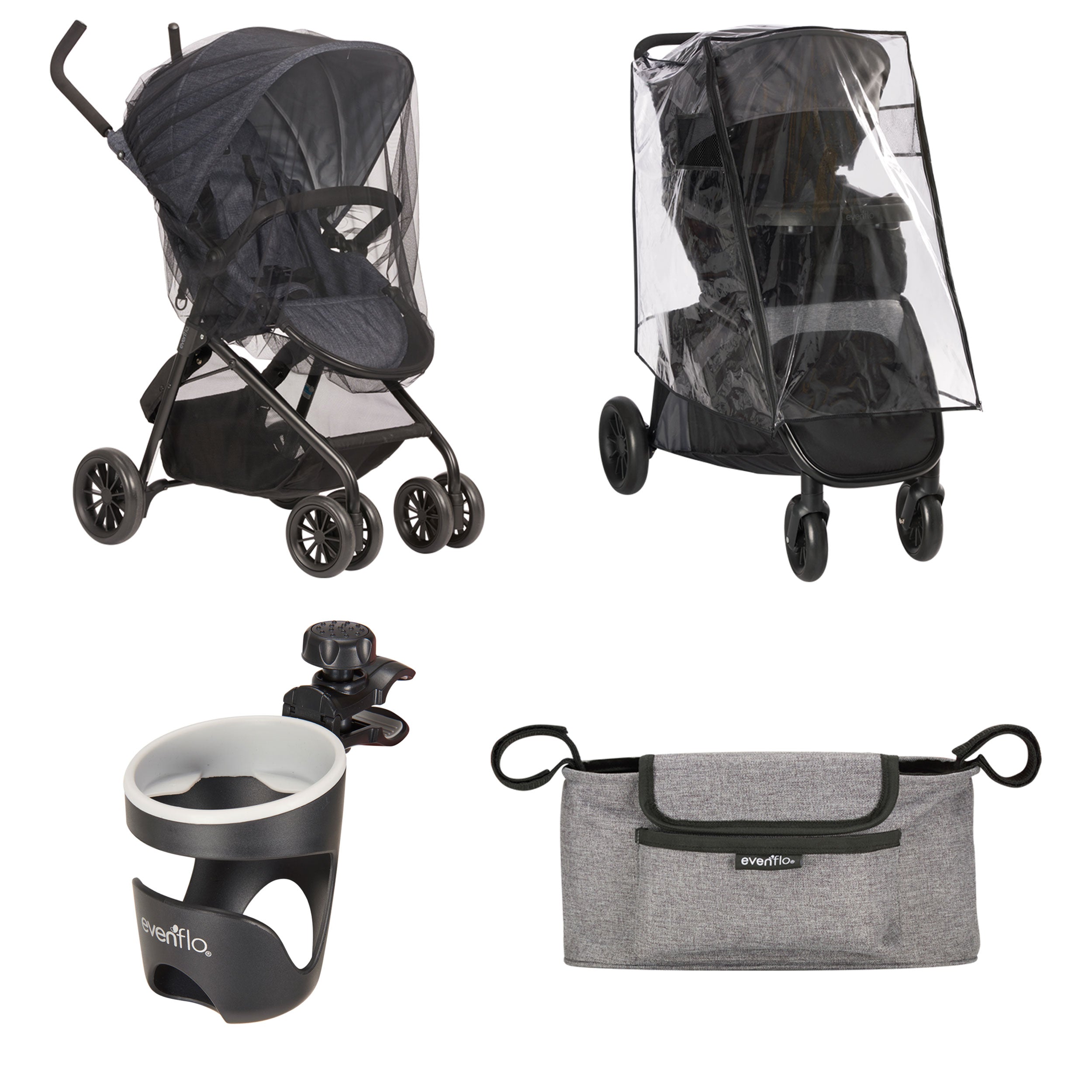 Stroller Four-Piece Accessory Starter Kit