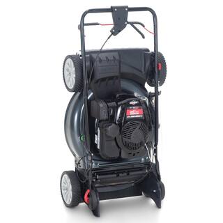 Troy-Bilt XP 21 in. 150 cc Vertical Storage Briggs and Stratton ReadyStart Series Gas Engine 3-in-1 FWD Self Propelled Lawn Mower TB220B XP Space Savr