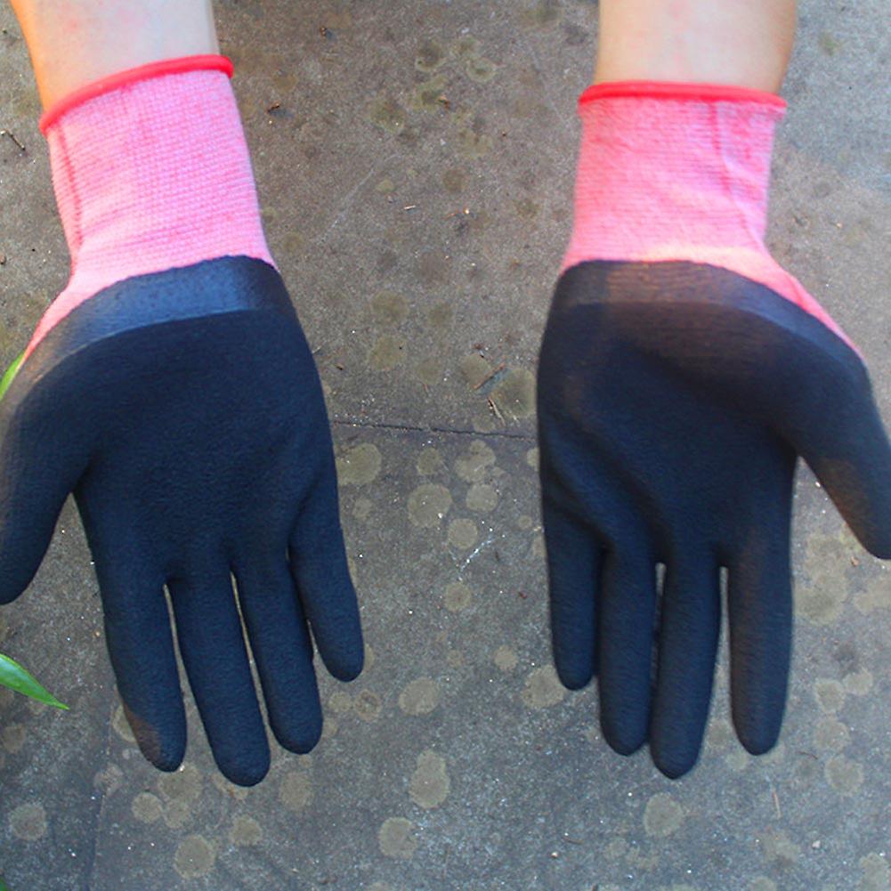 Garden Working Gloves Waterproof Non Slip Wear Resistant Protective Gloves