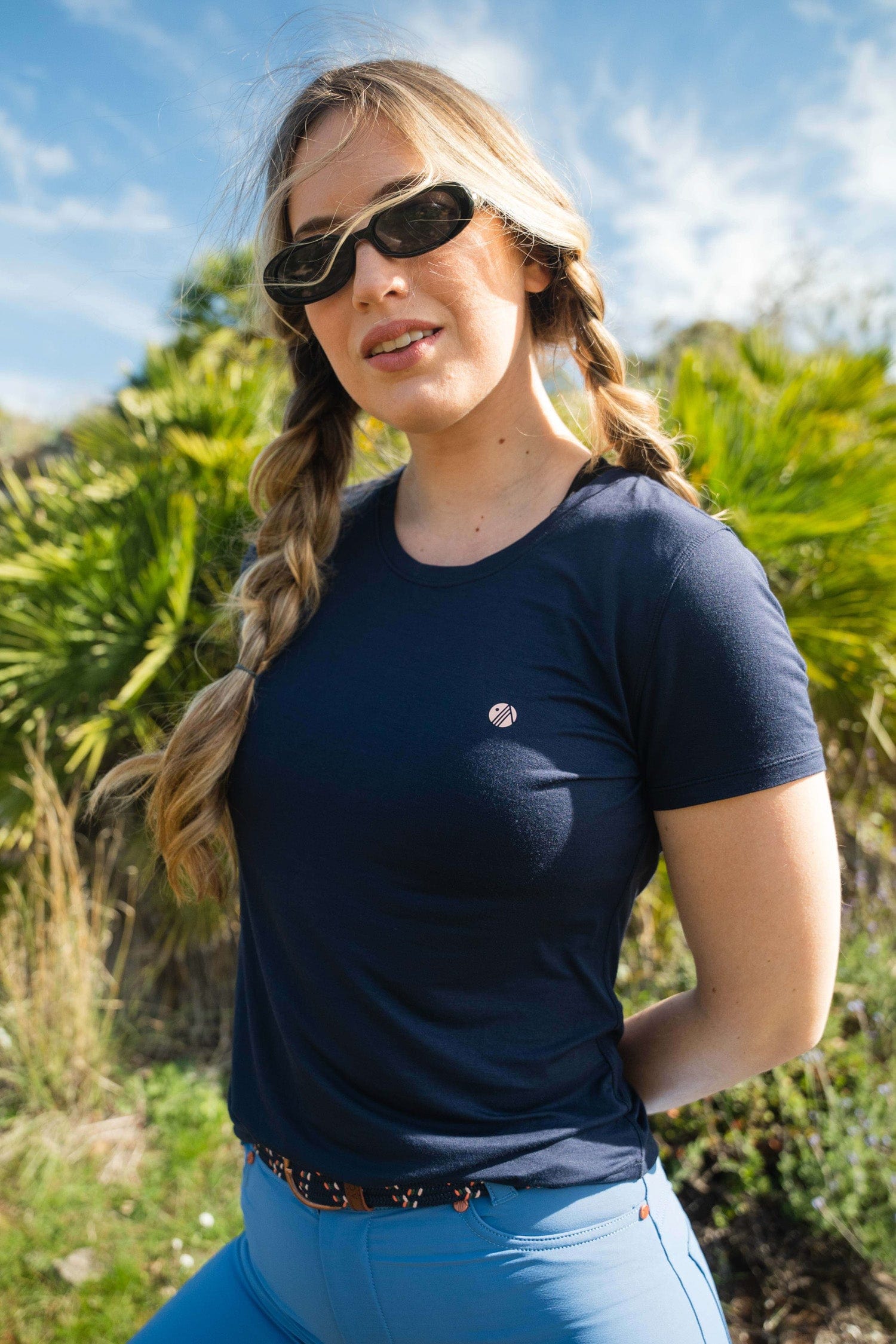 On The Go Tee - Deep Navy