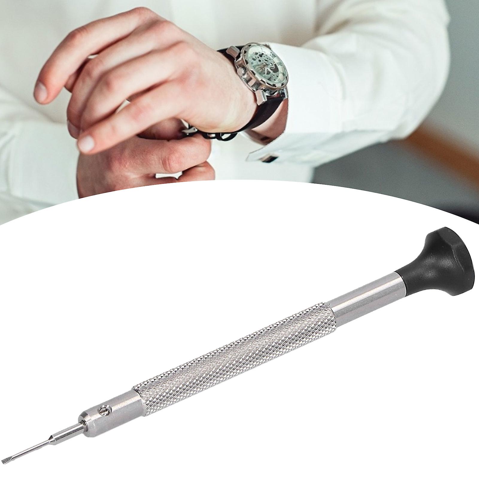 Slot Screwdriver Precise Portable Watch Repairing Screwdriver Watch Repair Tools1mm / 0.04in