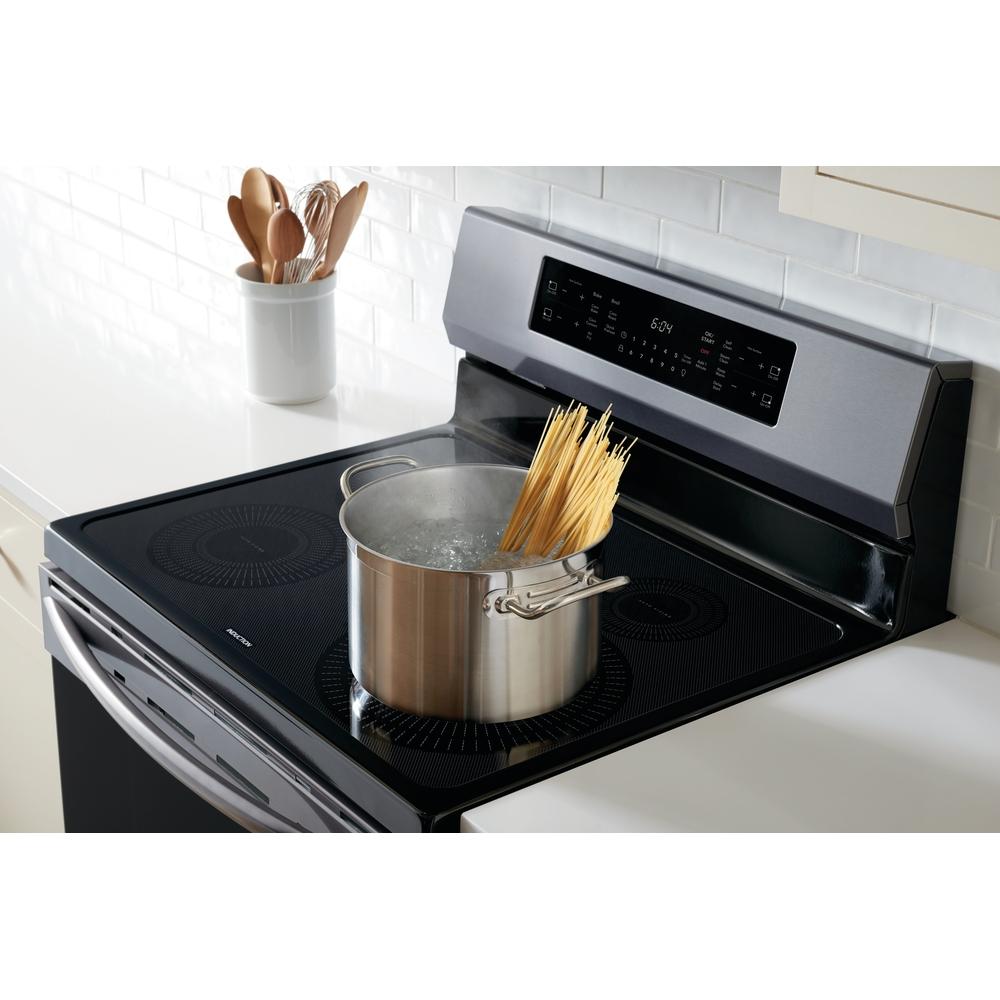 Frigidaire Gallery 30-inch Freestanding Electric Induction Range with True Convection Technology GCRI305CAD