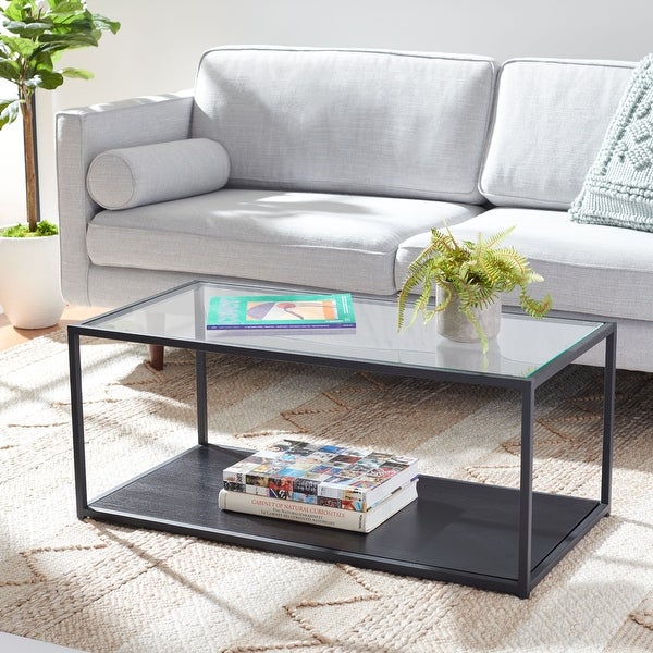 SAFAVIEH Ackley Lower Shelf Living Room Coffee Table - 39.4