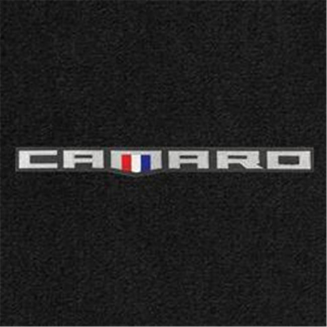 Lloyd Mats 600151 2016-On Ebony Ultimat Camaro Word Logo Matsand#44; 2 Piece