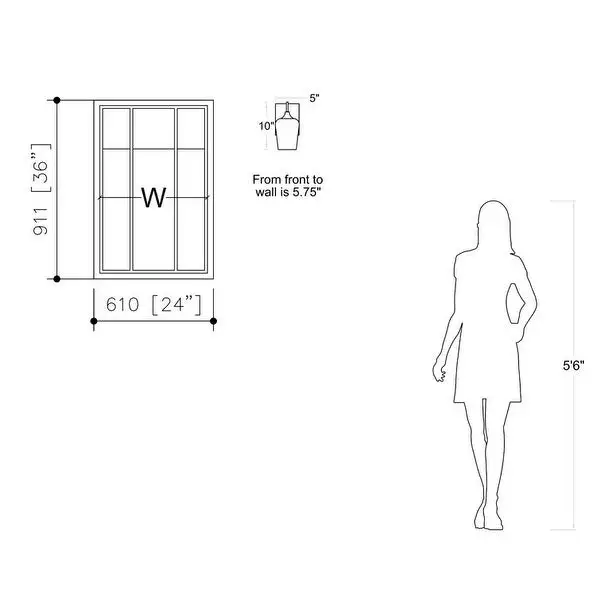 Acroma 1 - Light Steel Armed Sconce (Set of 2)-UL Certified