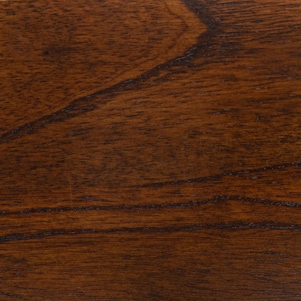 Wood Oval End Table with Drawer