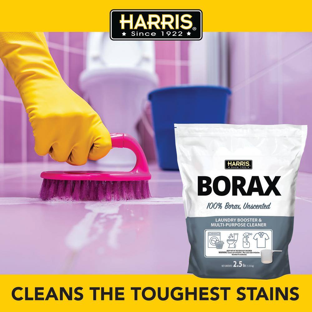 Harris 2.5 lbs. Unscented Borax Laundry Booster and Multi-Purpose Cleaner BORAX-25