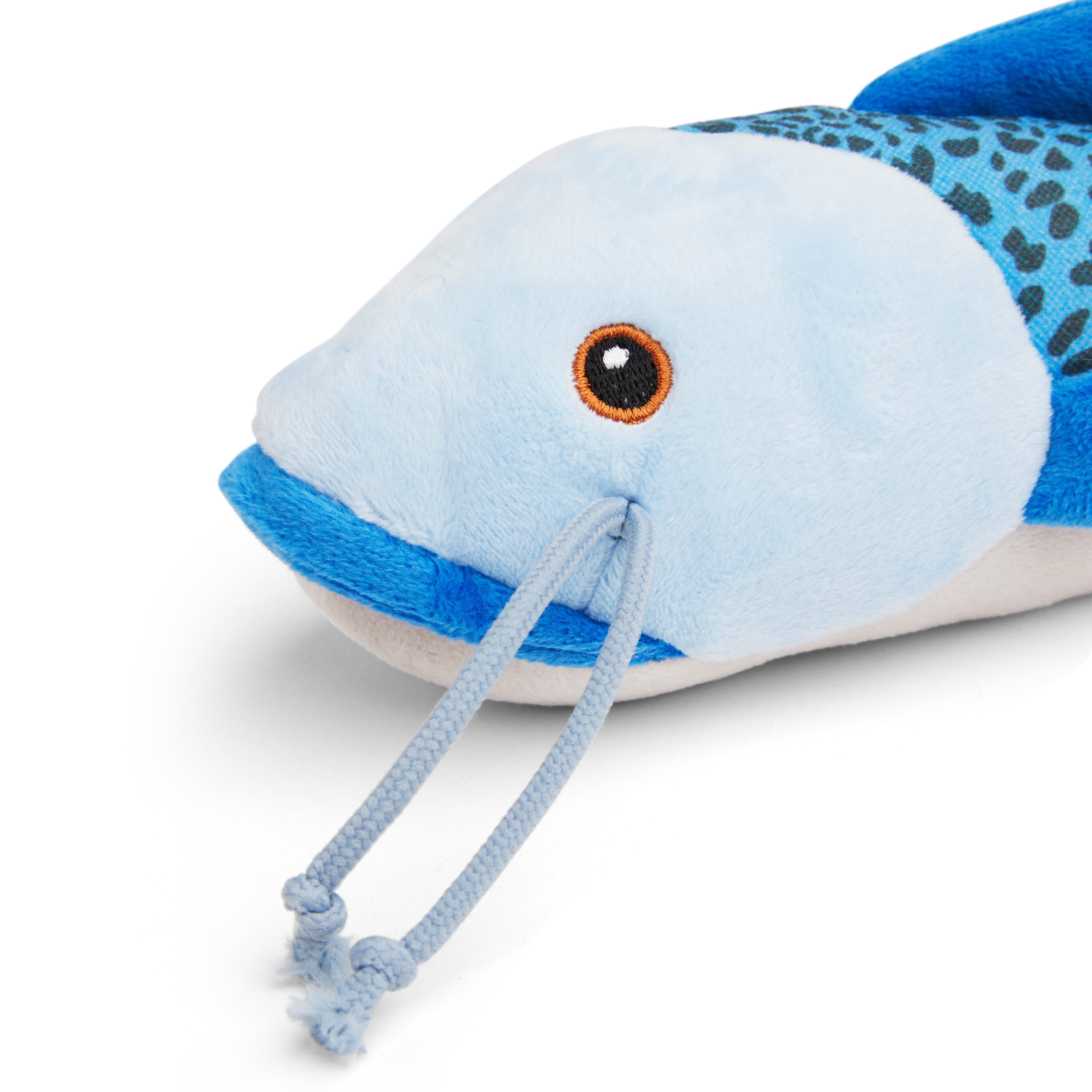 Leaps  Bounds Wildlife Fish Plush Dog Toy， Large