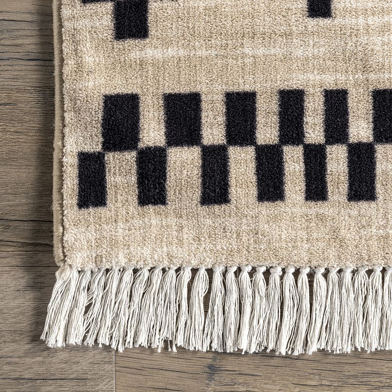 nuLOOM Tracy Moroccan Tassel Area Rug