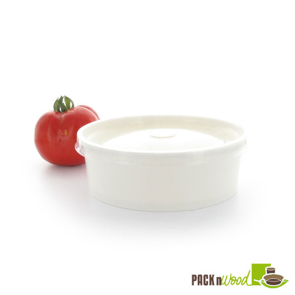 Packnwood 210SOUPLPP157 Clear PP Lid For Hot Food ...