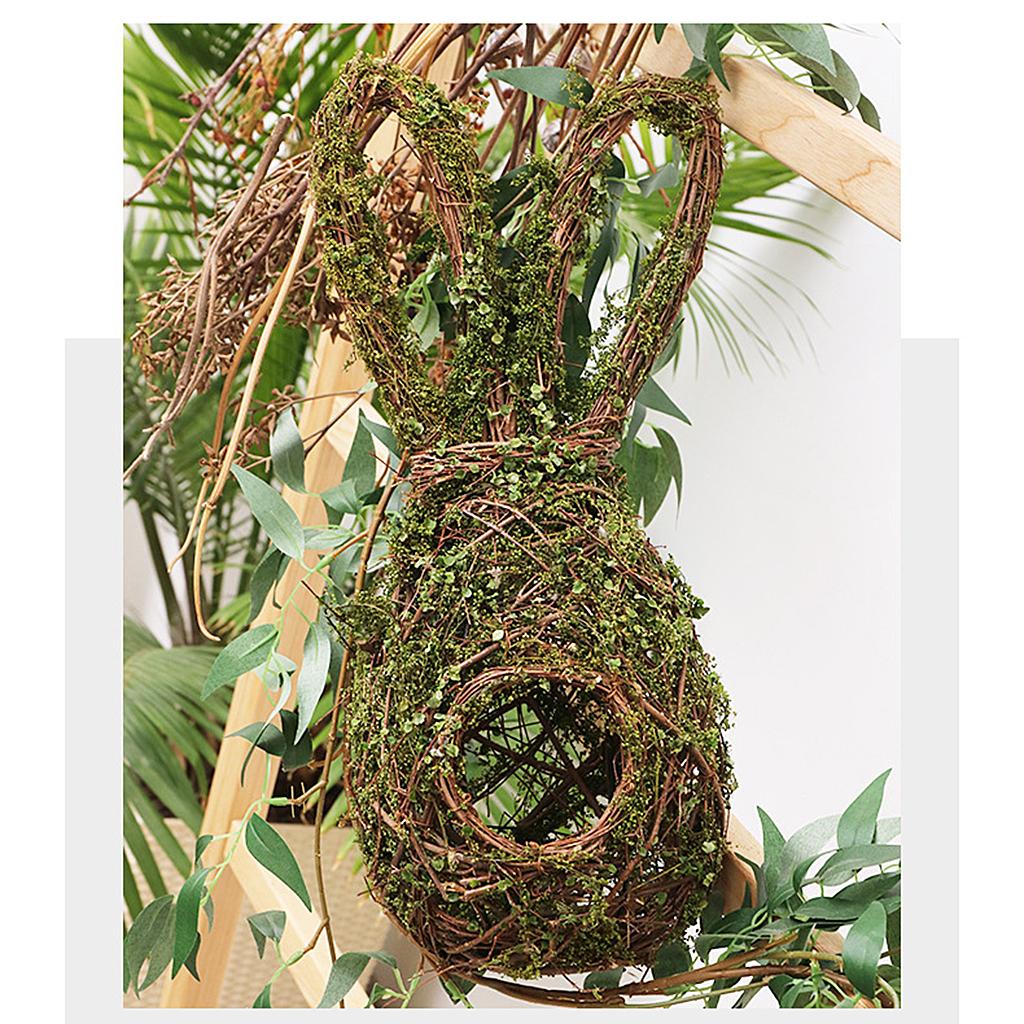 Durable Rattan Birdhouse for Outside Hanging Natural Rattan Hand Woven Bird Nest Hut for Finch and Canary ，