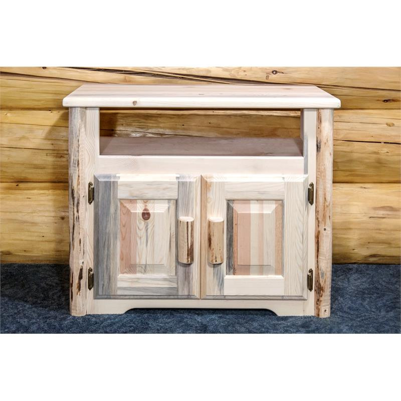 Montana Collection Utility Stand   Rustic   Accent Chests And Cabinets   by Montana Woodworks  Houzz