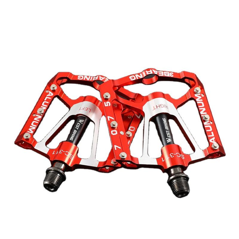 3 Bearings Bicycle Bike Pedals Ultralight Aluminium oy MTB Road Bike Pedals Flat Platform Bicicleta Cycling Parts