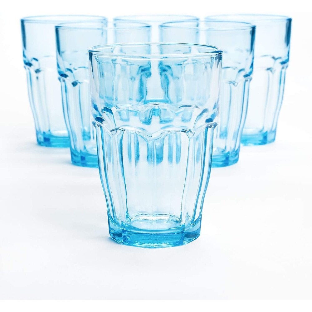 Bormioli Rocco Rock Bar Lounge Beverage Glasses Set of 6