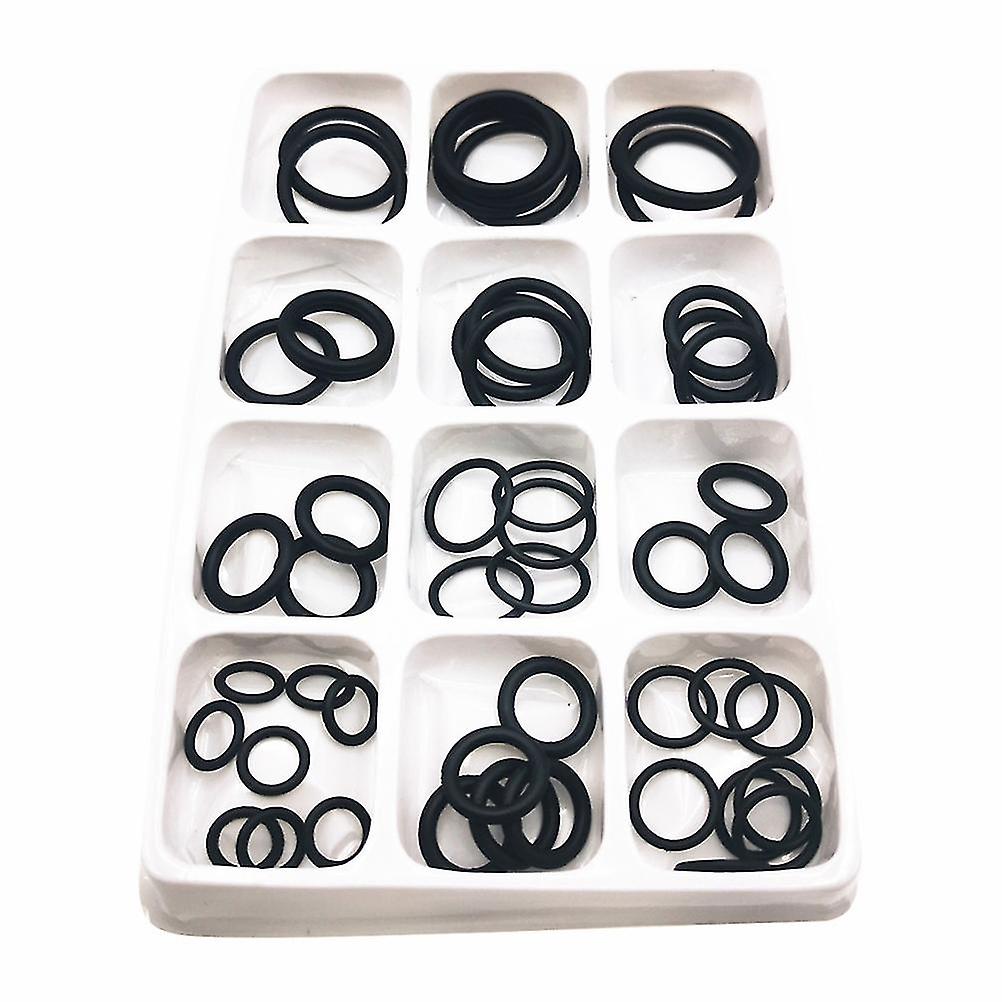 50 Pcs/Set Rubber O Ring Washer Watertightness Assortment O Rings Gasket Washer 12 Size Gaskets