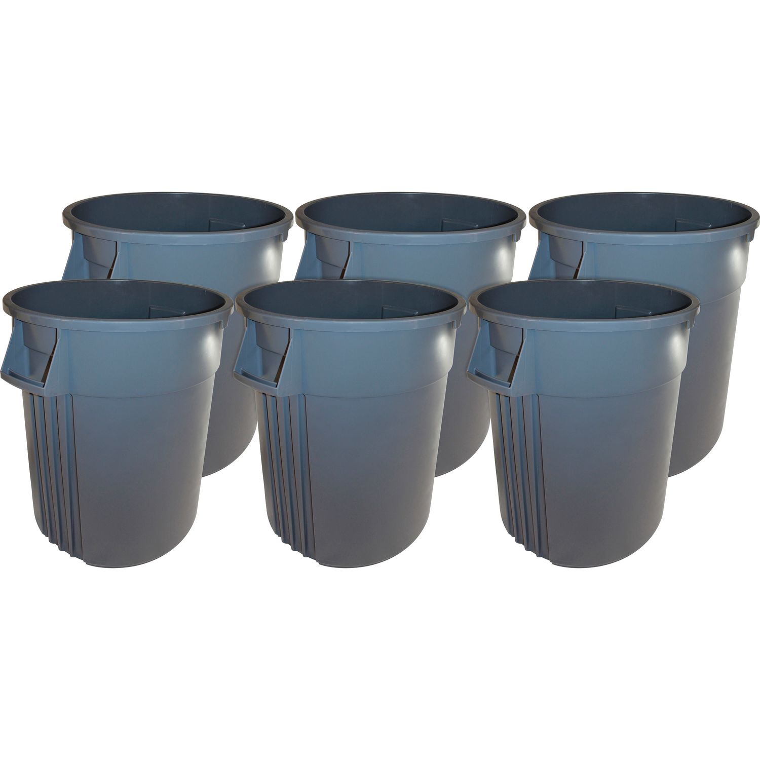 Heavy-duty Trash Container by Genuine Joe GJO60463CT