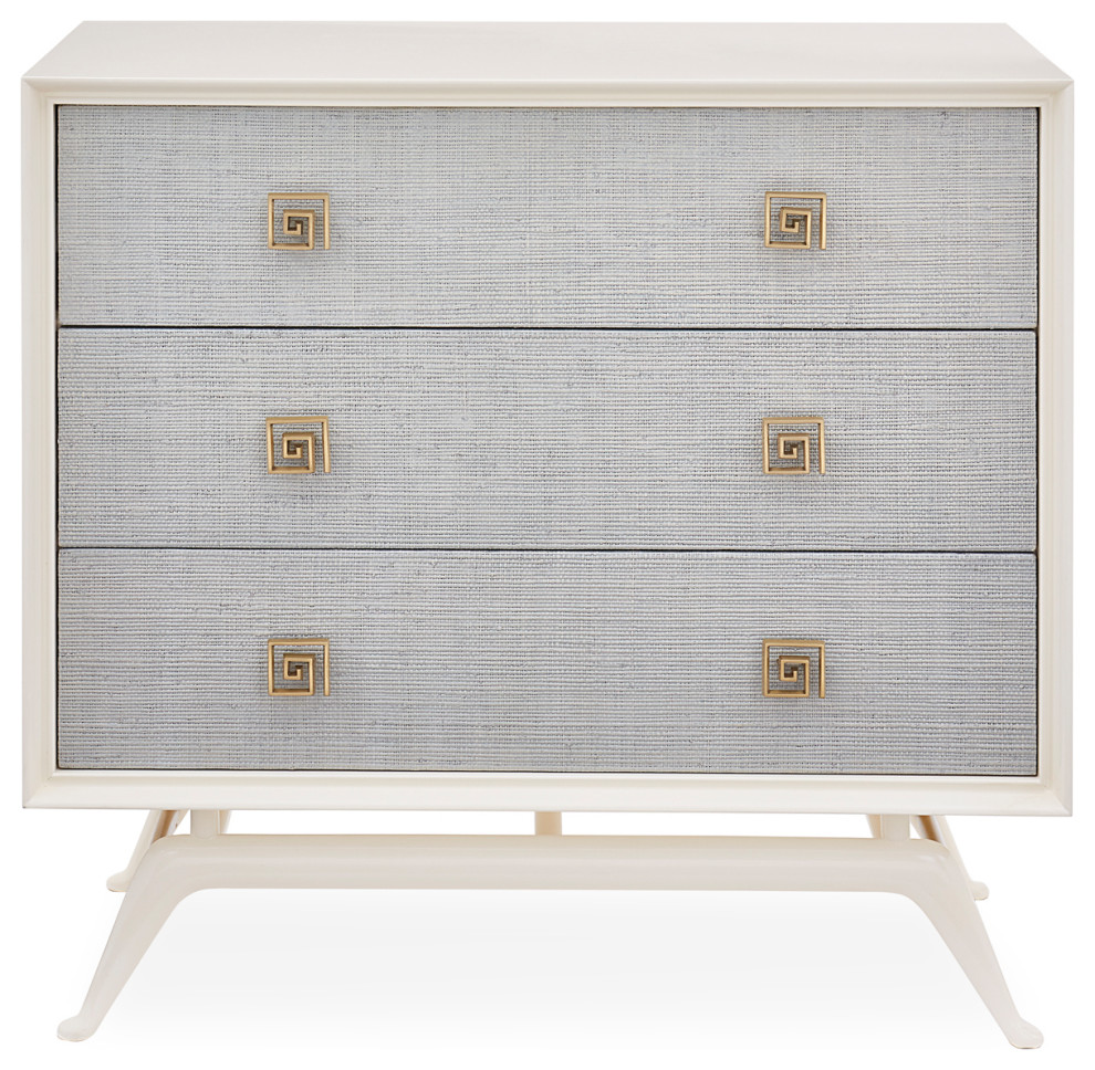 Siam Three Drawer Chest   Traditional   Accent Chests And Cabinets   by Jonathan Adler  Houzz