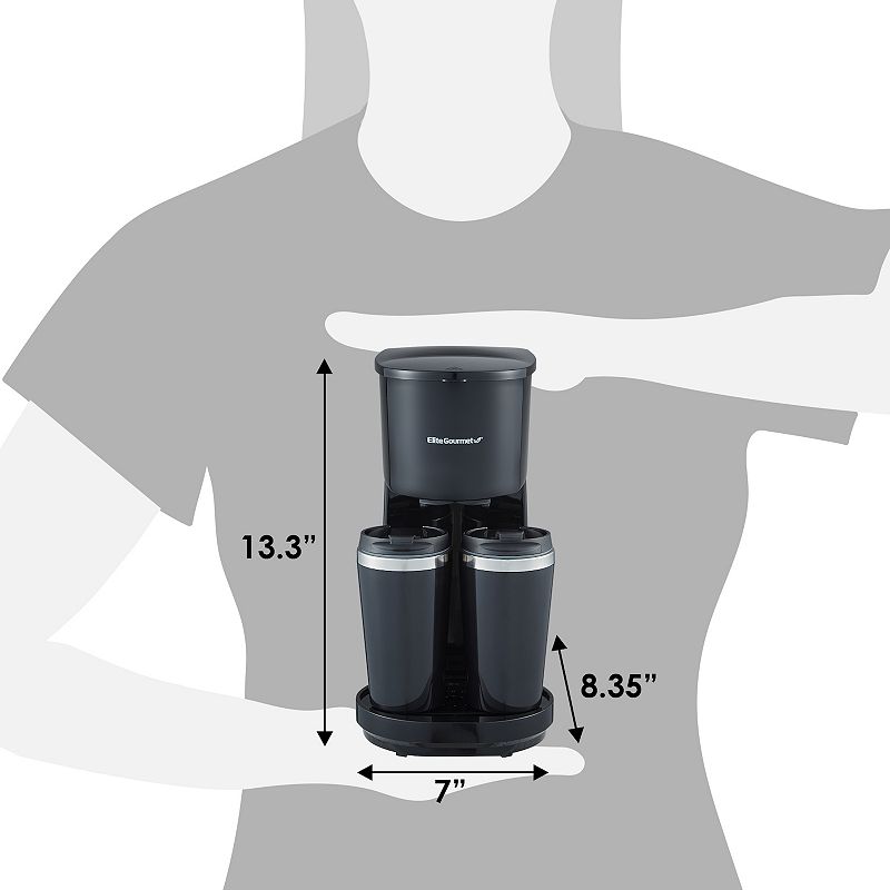 Elite Dual Coffee Maker Brewer