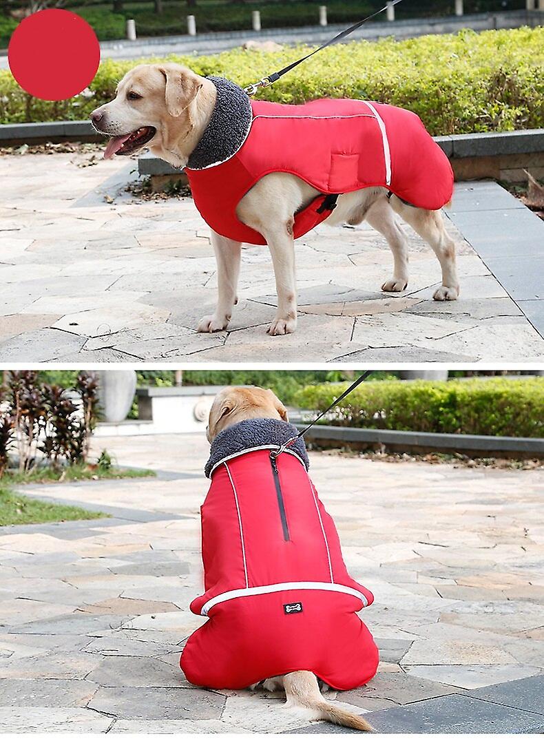 Dog Winter Coat Soft Warm Windproof Pet Clothes