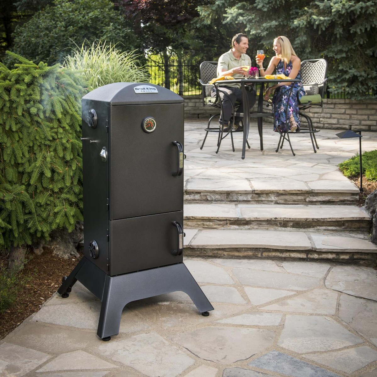 Broil King Smoke 28-Inch Vertical Charcoal Smoker