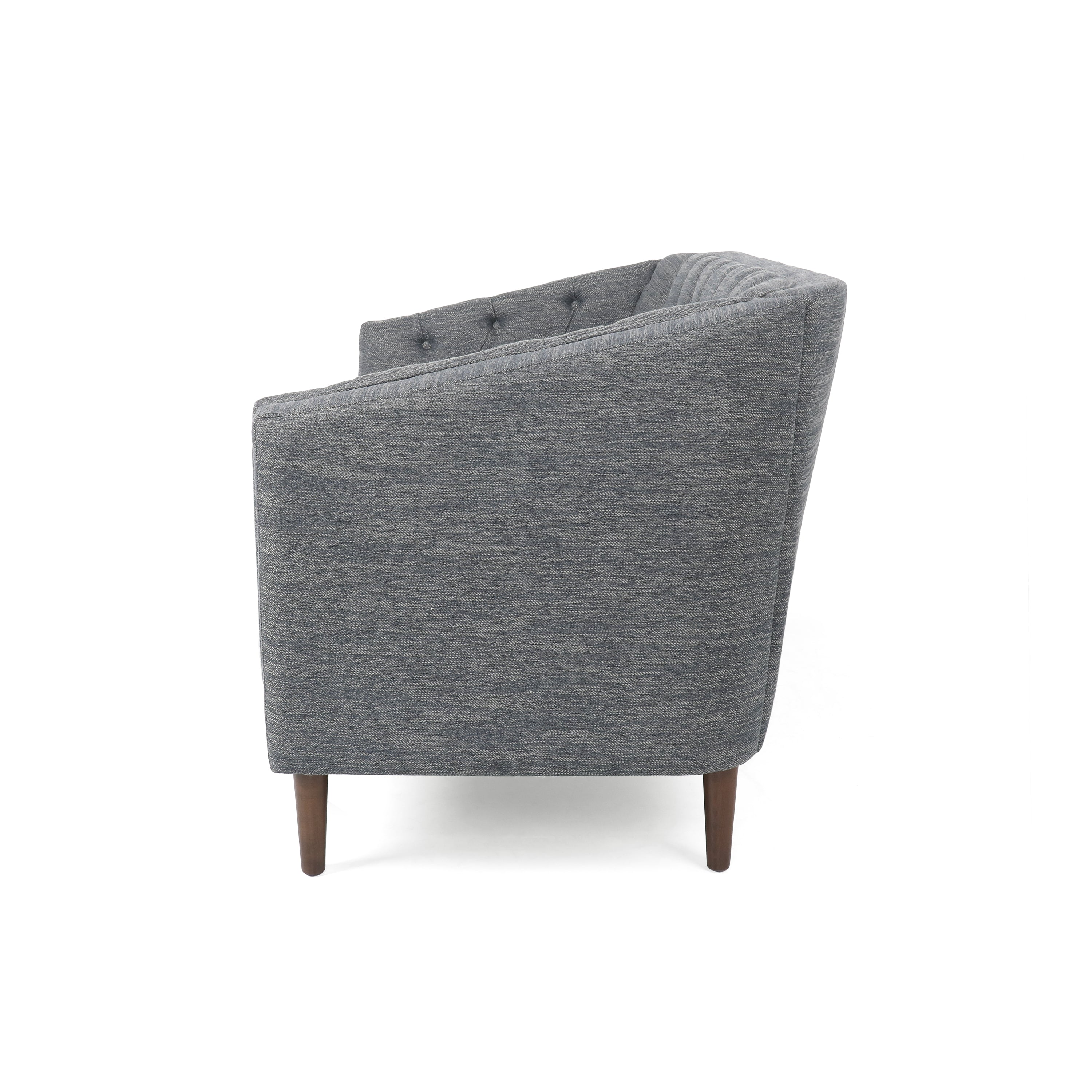 Jelm Contemporary Tufted Loveseat