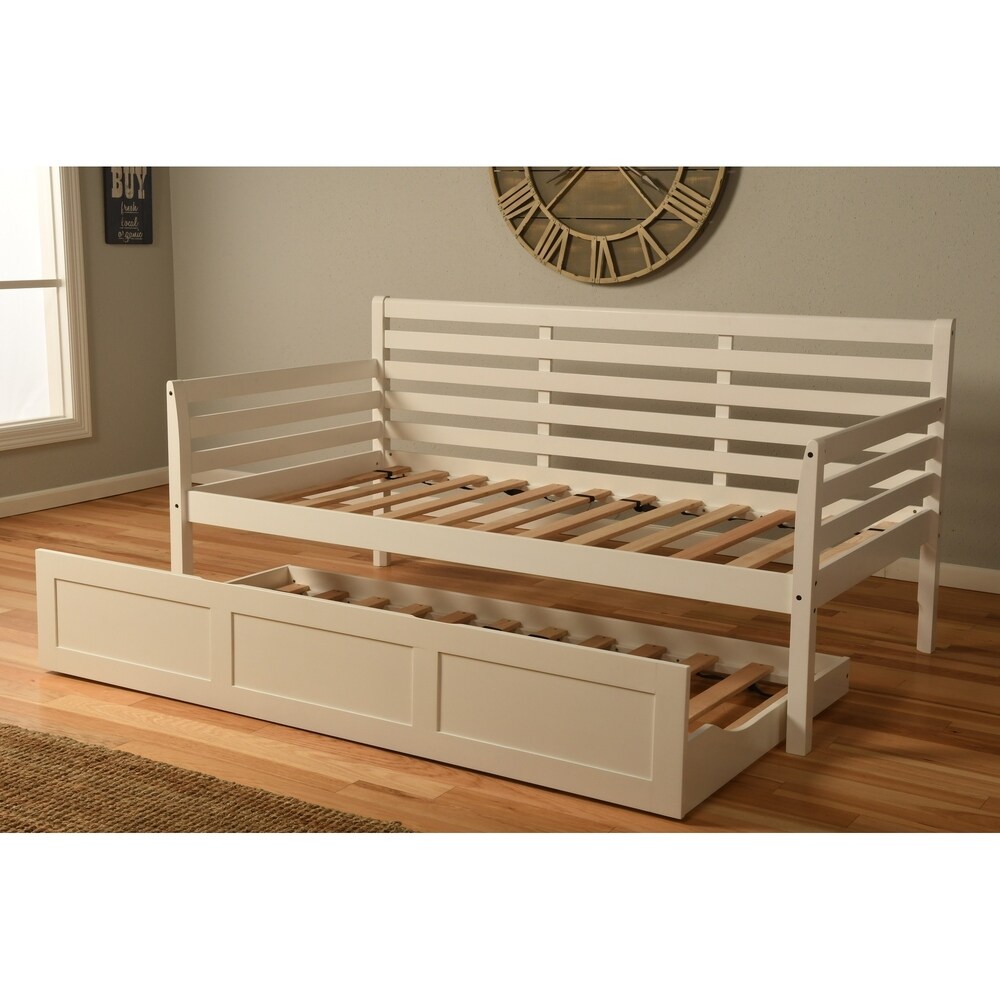 Copper Grove Kutaisi Daybed/Trundle Bed with Mattresses Included