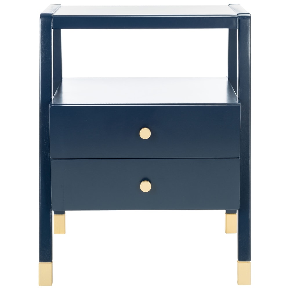 SAFAVIEH Cove 2 Drawer 1 Shelf Accent Table   19\