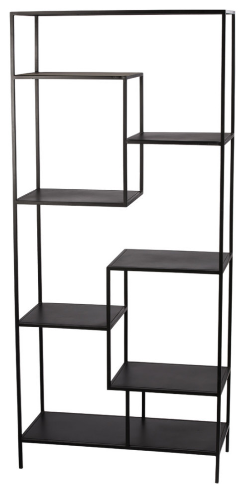 Pierre Etagere   Industrial   Bookcases   by Peachtree Fine Furniture  Houzz