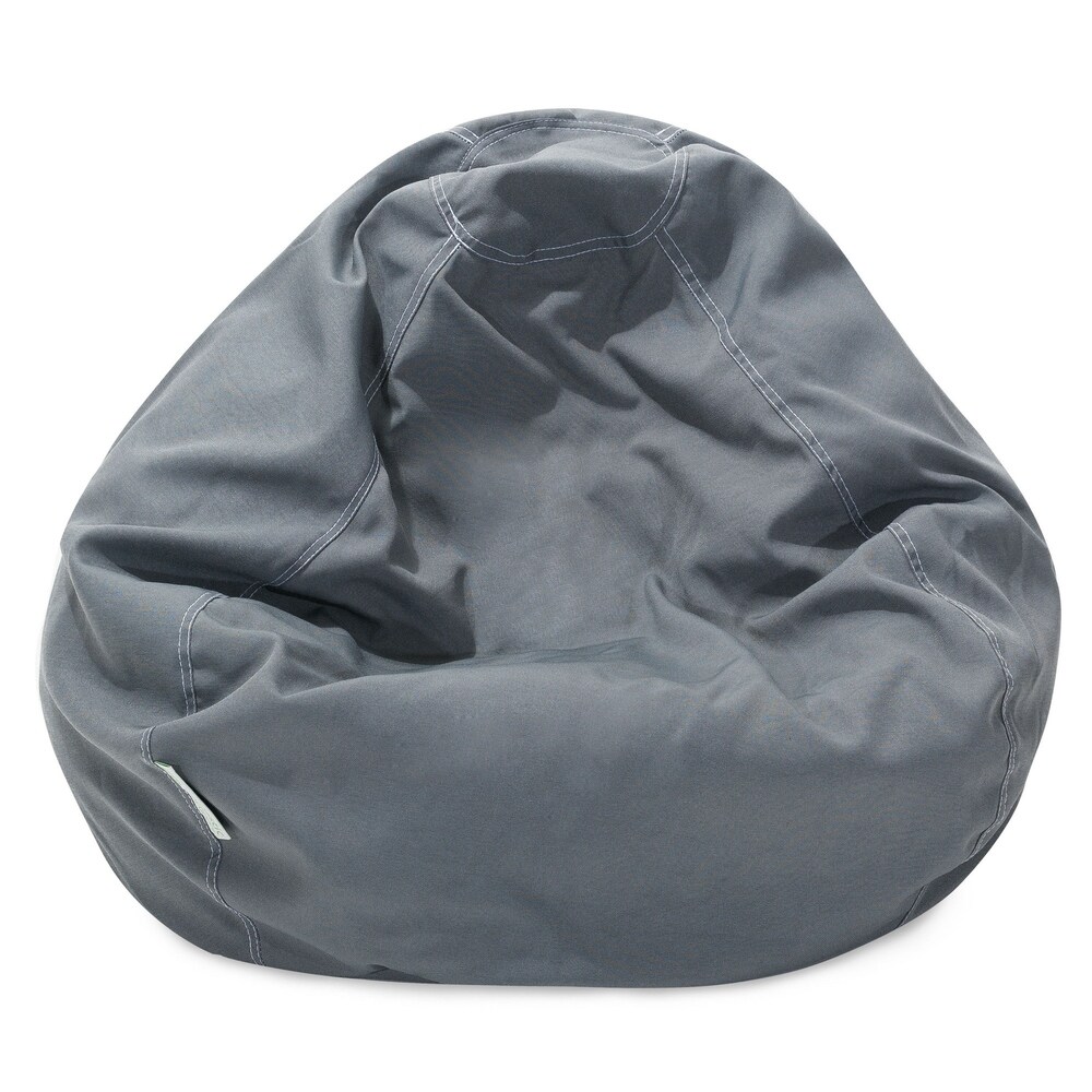 Solid Shredded Foam Bean Bag Chair