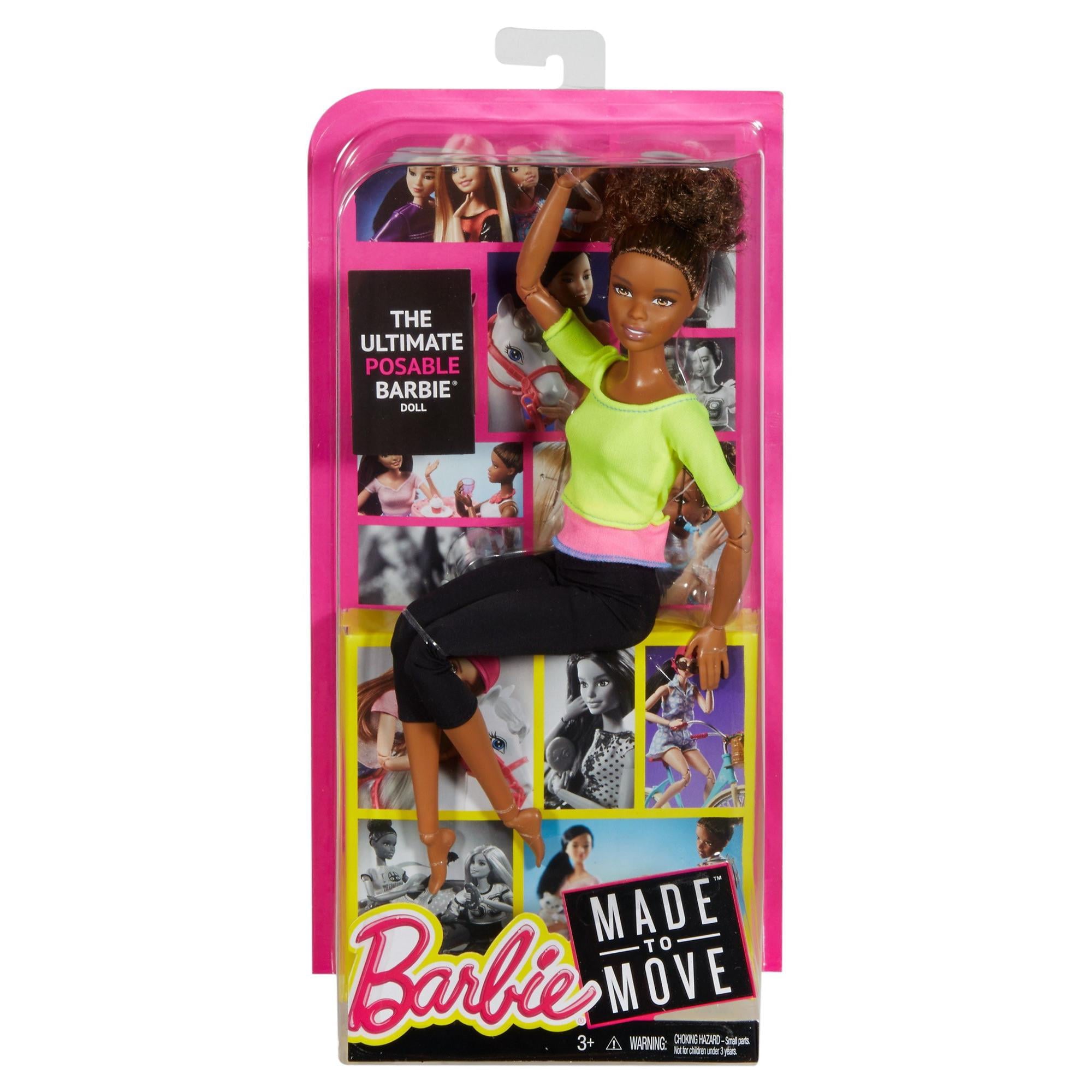 Barbie Made To Move Gymastic Posable Doll