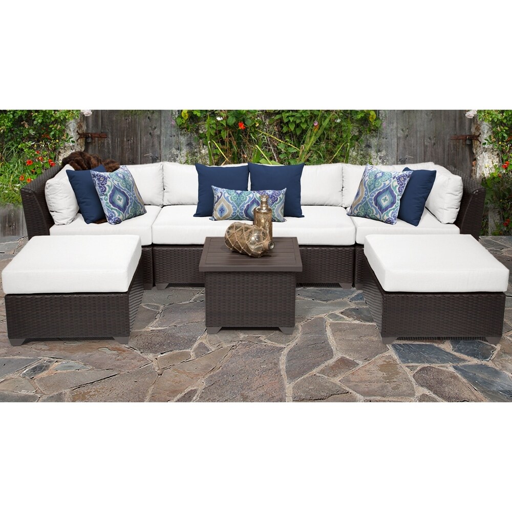 Barbados 7 Piece Outdoor Wicker Patio Furniture Set 07a