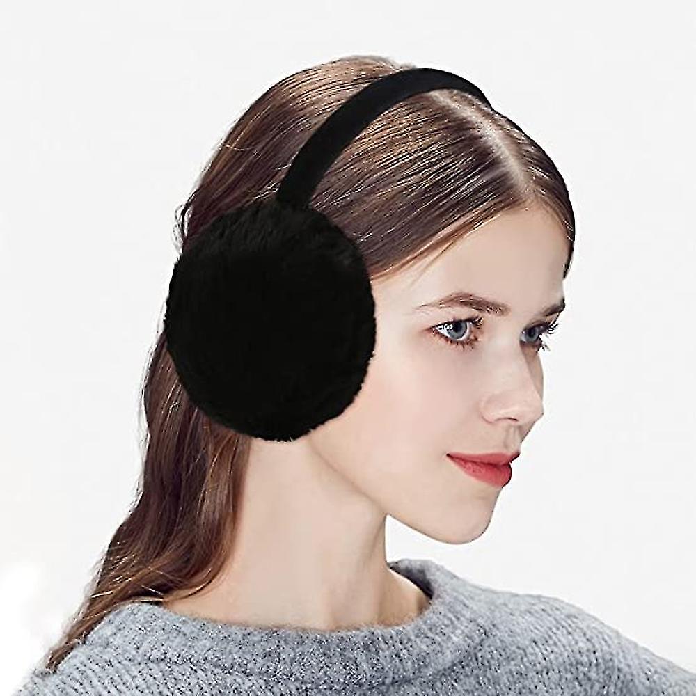 Women Winter Earmuffs Girl Ski Adjustable Ear Covers For Cute Ear Warmer Outdoor Earmuff