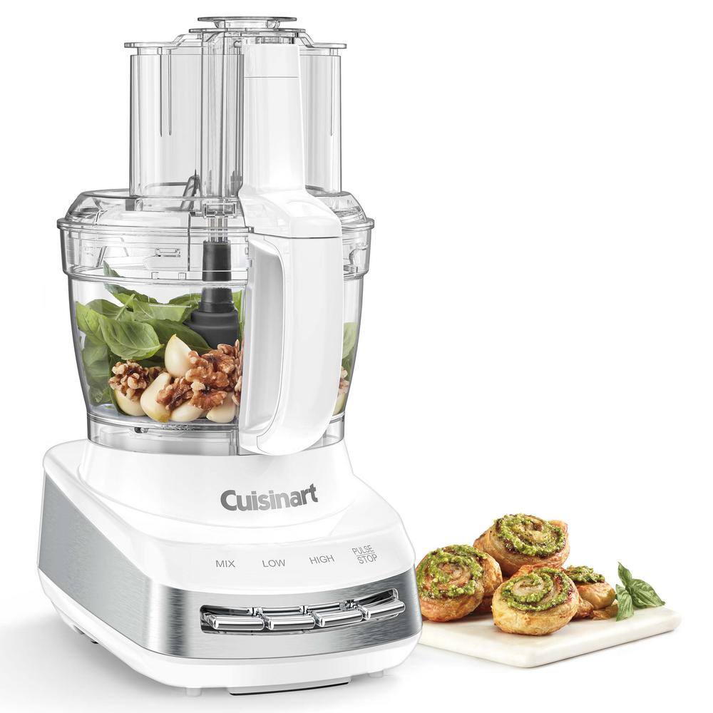 Cuisinart Core Custom 13-Cup White Food Processor with All-in-One Storage System FP-130