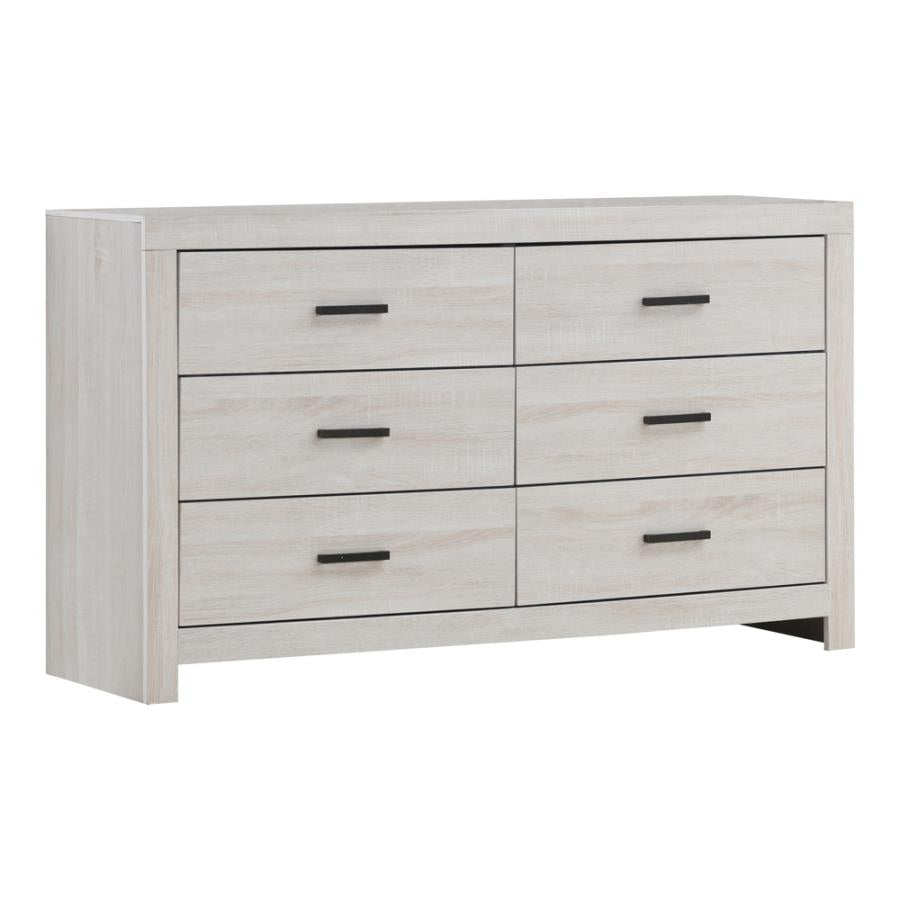 Brantford Dresser With Mirror Coastal White