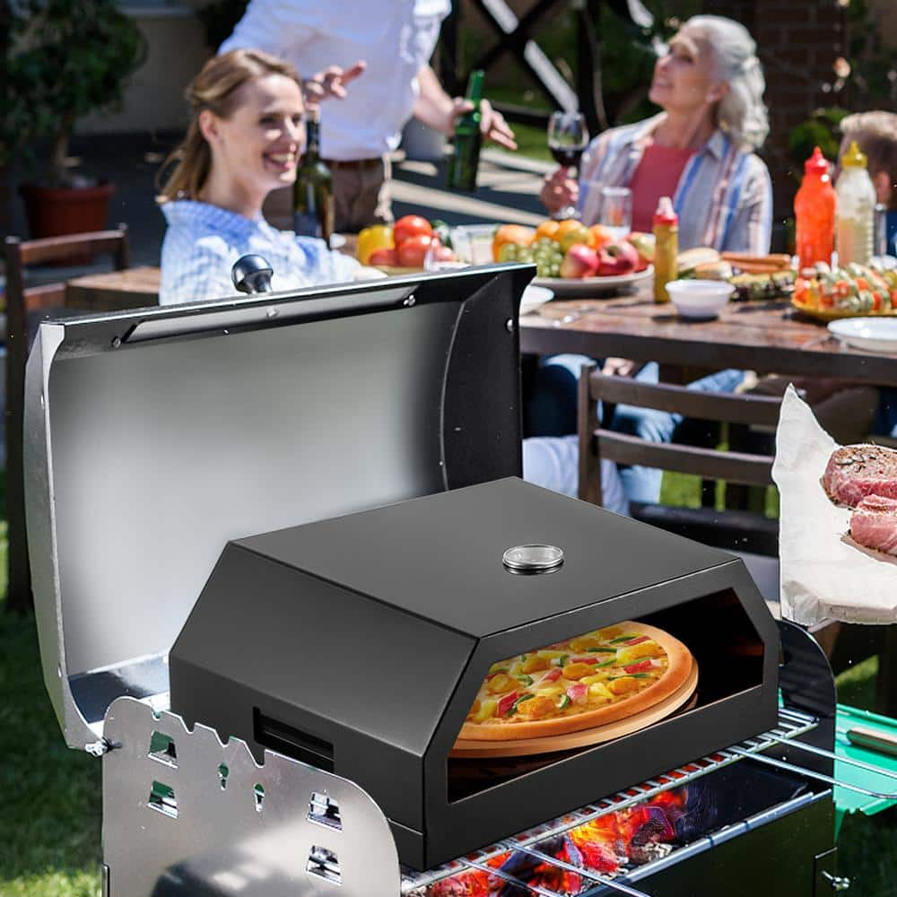 VEVOR Pizza Oven Kit Stainless Steel Portable Charcoal Outdoor with Professional Pizza Baking Tools for Camping BSKXBSKXTZBXGHS01V0