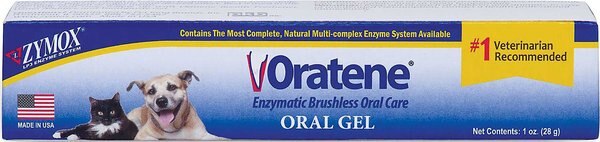 Oratene Enzymatic Brushless Oral Care Dog and Cat Dental Gel