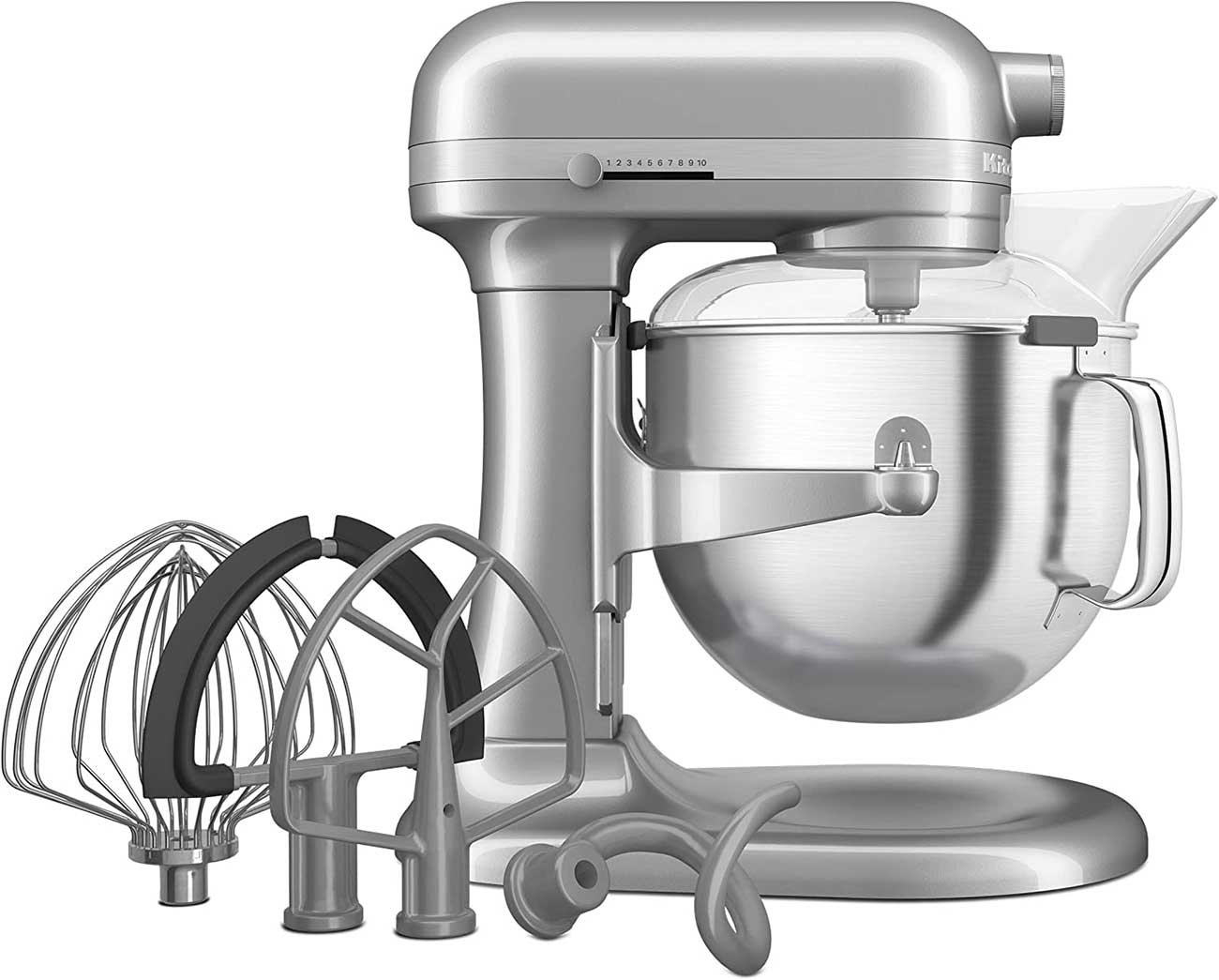 KitchenAid 7 Qt. Bowl-Lift Stand Mixer in Contour Silver