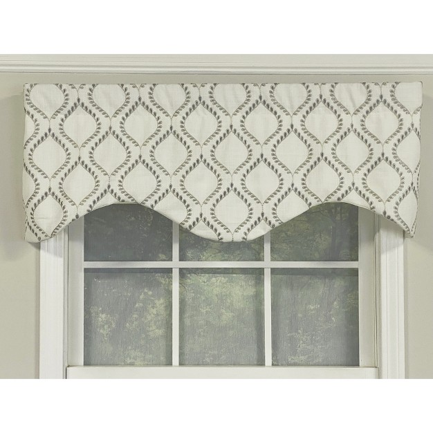 Rod Pocket Valance 50 quot X 17 quot Moonstone By Rlf Home