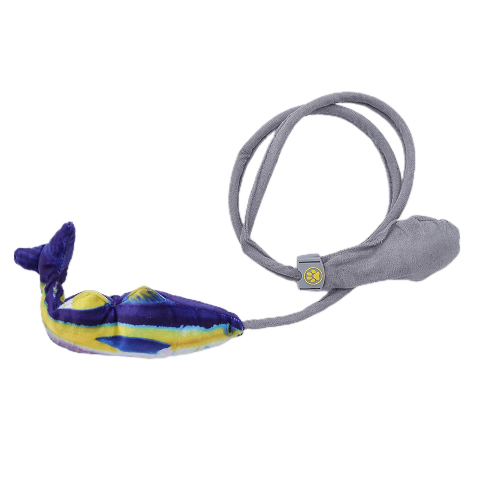 Pet Funny Cat Toy Simulation Vibrating Fish Funny Cat Stick Toy For Cat Exercisesea Fish