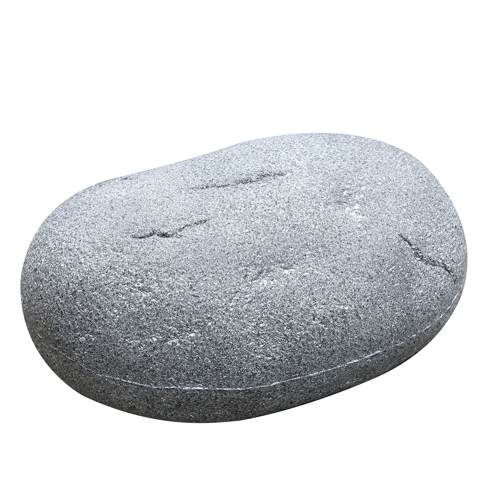 Set Of 4 Outdoor/Indoor Fiberglass Concrete Decorative Rocks/ Stool  Xk-5013A+B+C+D