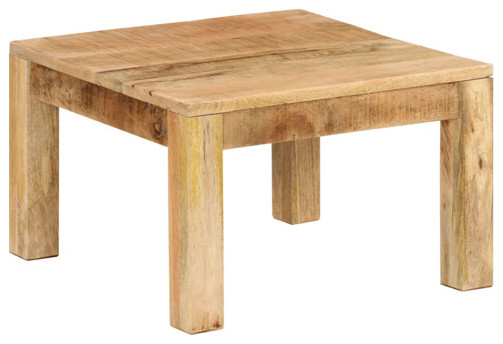 vidaXL Coffee Table Square Side End Table Accent Sofa Table Solid Wood Mango   Transitional   Coffee Tables   by vidaXL LLC  Houzz