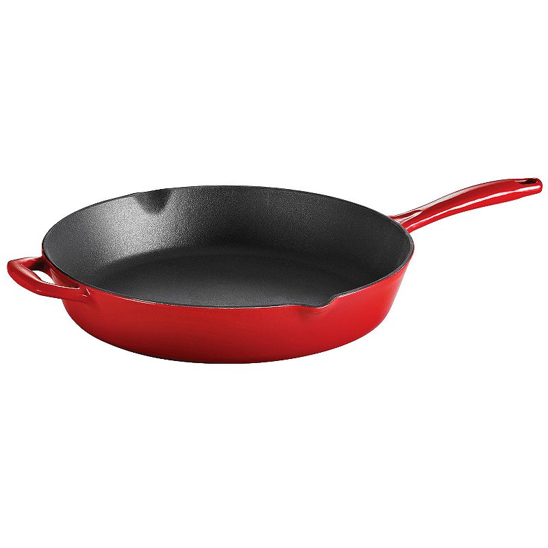 Tramontina Enameled Cast-Iron 12-in. Skillet