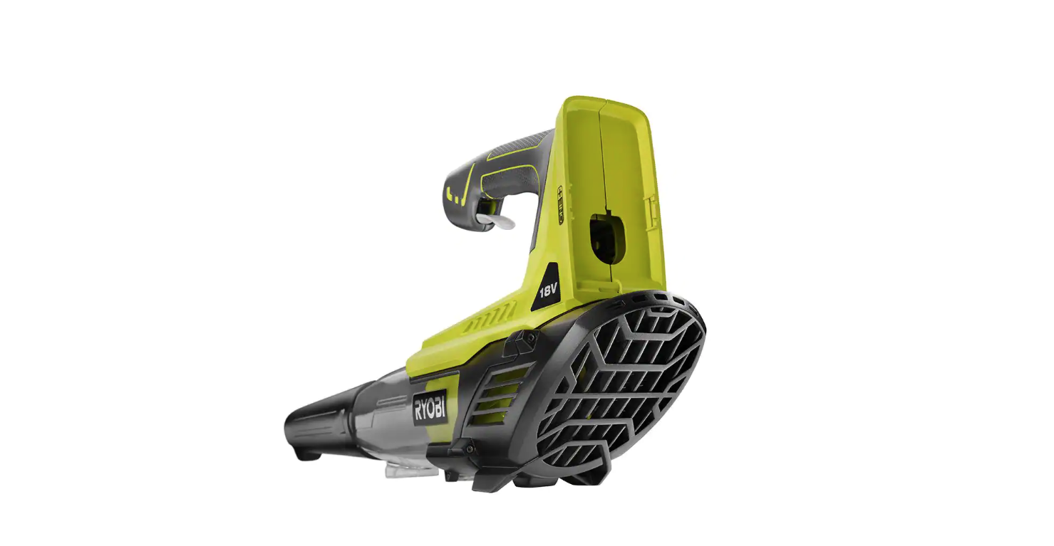 RYOBI P2035 ONE+ 18V Cordless Battery String Trimmer/Edger and Jet Fan Blower Combo Kit with 4.0 Ah Battery and Charger