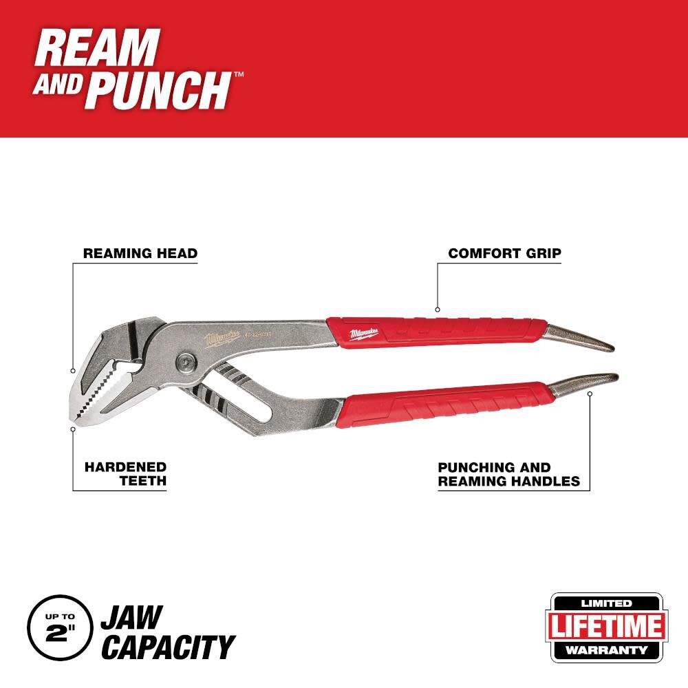 MW 10 In. Straight-Jaw Pliers 48-22-6310 from MW