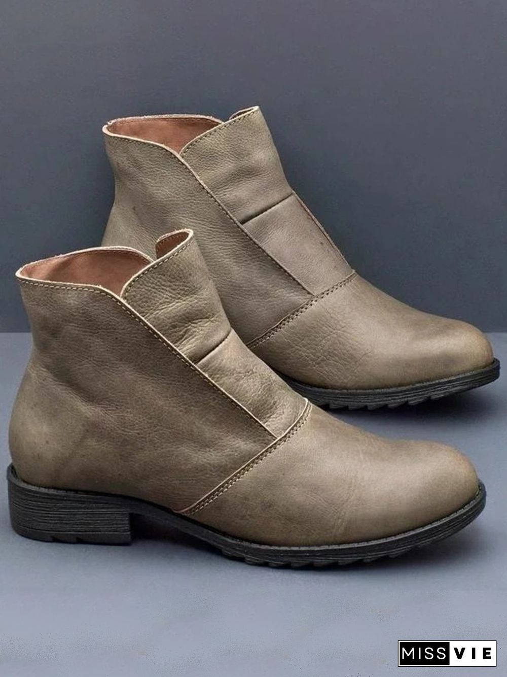 Leather Spring/fall Boots