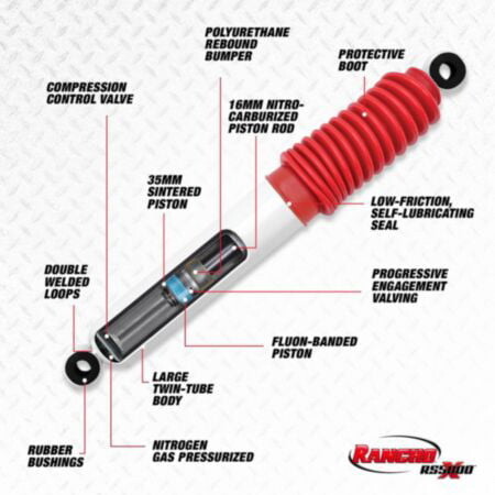 Rancho RS55261 Rancho RS5000X RS55261 Shock Absorb...