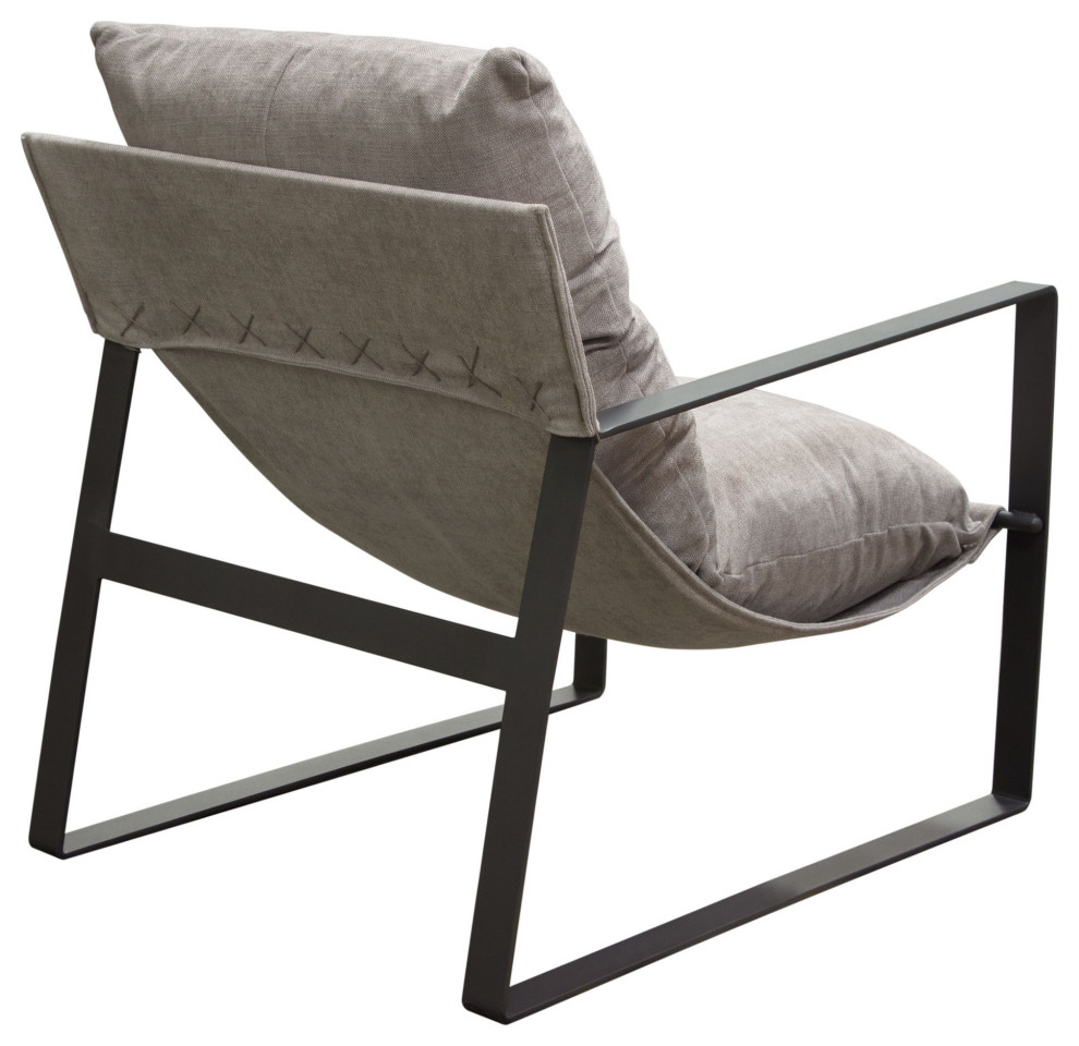 Miller Sling Accent Chair   Contemporary   Armchairs And Accent Chairs   by Morning Design Group  Inc  Houzz